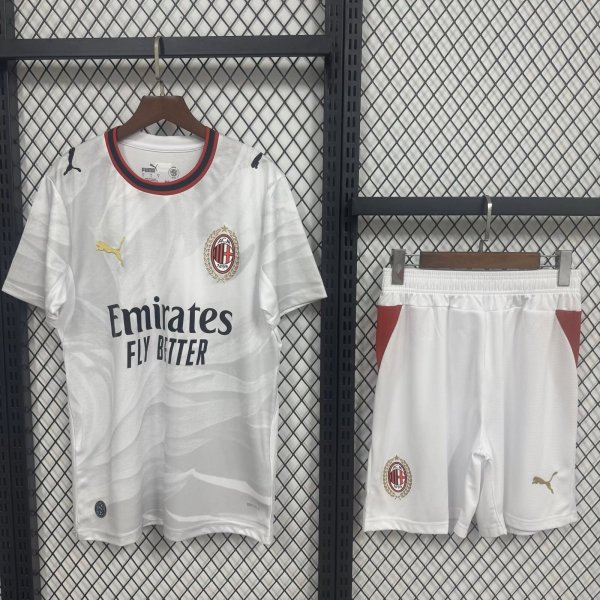 AC Milan Away Fans  Sets 1:1 Quality Soccer Jersey 26-27