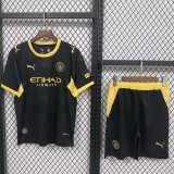 Manchester City Away With pants Sets  Fans 1:1 Quality Soccer Jersey 26-27