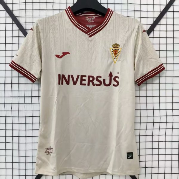Real Murcia Away Fans  1:1 Quality Soccer Jersey 26-27