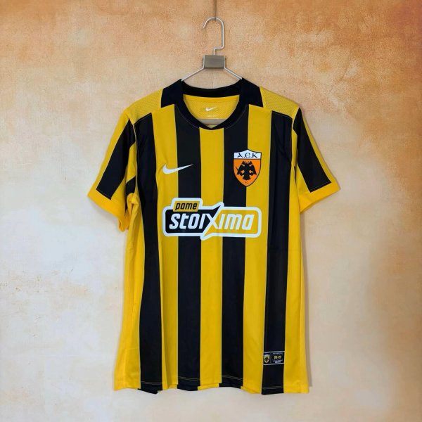 AEK Athens Home  Fans 1:1 Quality Soccer Jersey  26-27