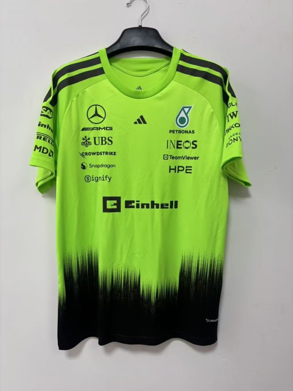 F1 Mercedes-Benz White Short Sleeve Racing Suit 2026