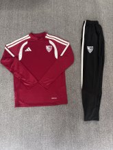 Sevilla  Training Tracksuit Red (Kids And Man 10-2XL)  1:1  26-27