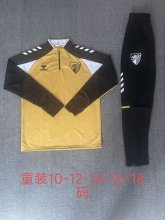 malaga Training Tracksuit Yellow (Kids And Man 10-2XL)  1:1  26-27