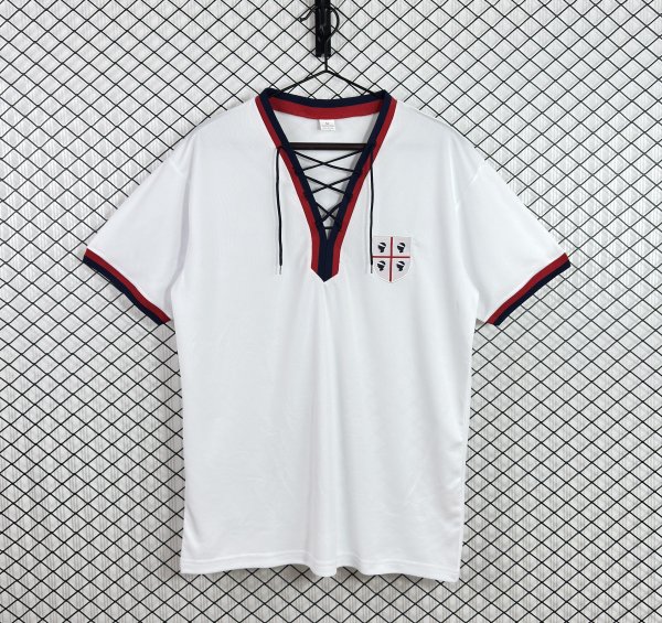 Retro Cagliari Home Fans 1:1 Quality Soccer Jersey  1969-1970