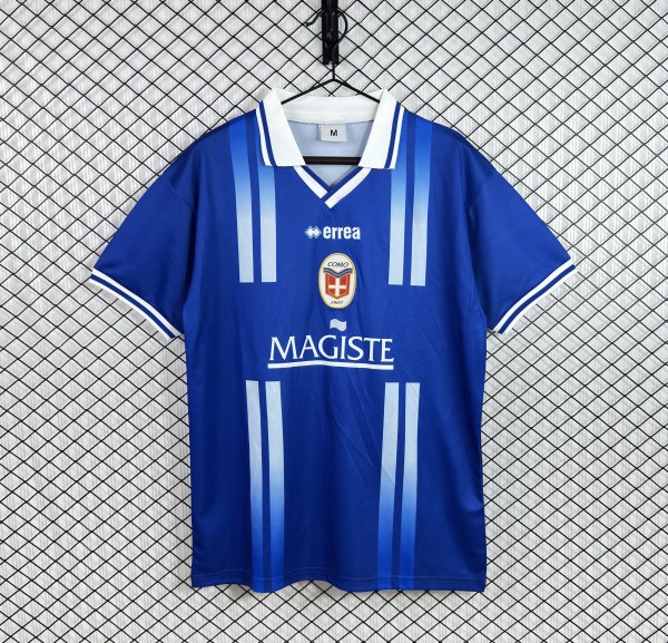 Retro Como Home  Blue Fans 1:1 Quality Soccer Jersey 2001-2002