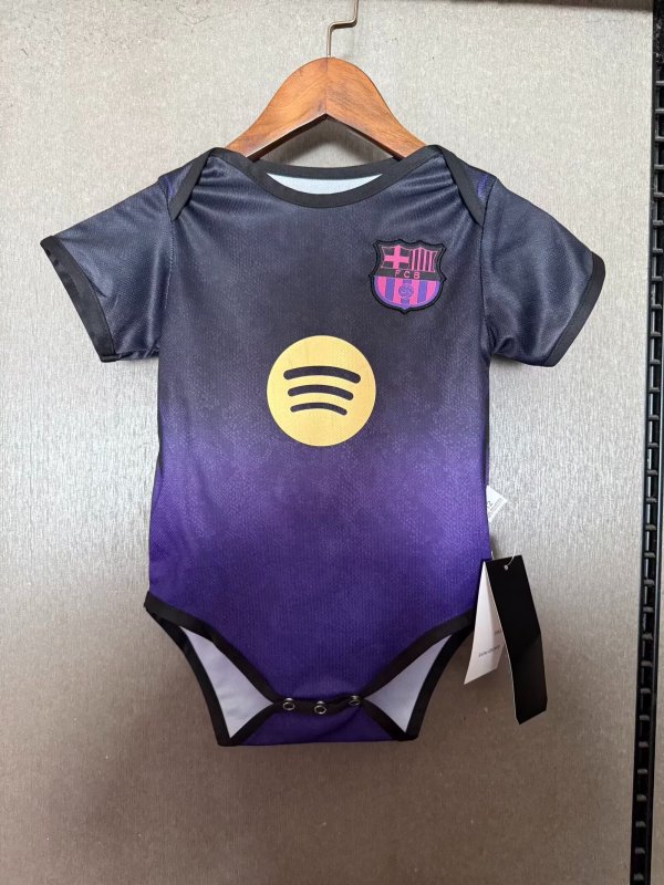 Barcelona  Away Baby  Fans 1:1 Quality Soccer Jersey 26-27