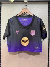 Barcelona  Away Women Cheerleading  Fans 1:1 Quality Soccer Jersey 26-27
