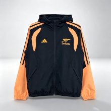 Arsenal  Windbreaker Black 1:1 Quality Soccer Jersey 26-27
