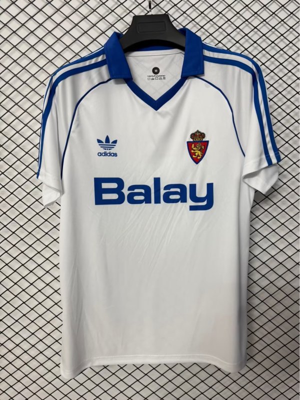 Retro Real Zaragoza  Home Fans  1:1 Quality Soccer Jersey  1995-1996