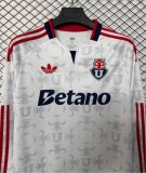 Universidad De Chile Long Sleeve Away Fans 1:1 Quality Soccer Jersey 27-28