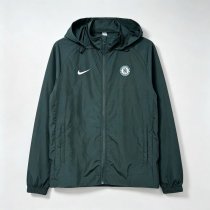 Chelsea Retro Windbreaker Green 1:1 Quality Soccer Jersey 26-27