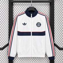 Bayern Munich Windbreaker  White 1:1 Quality  Windbreaker 26-27