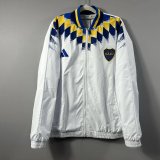 Boca Juniors Windbreaker White 1:1 Quality Soccer Jersey 26-27