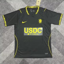 Chelsea Away Fans 1:1 Quality Soccer Jersey  26-27 （带广告)