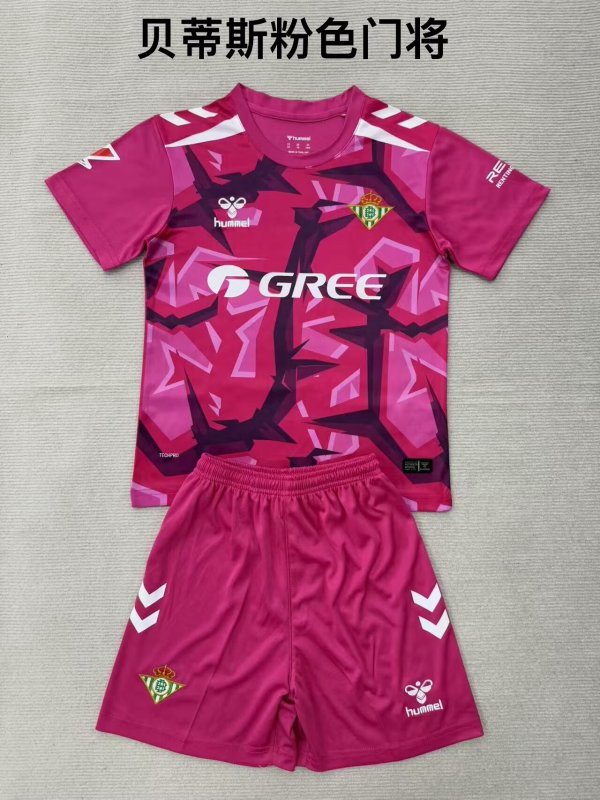 Real Betis Goalkeeper  (Kids and MAn 16-2XL ) Fans  1:1 Quality Soccer Jersey 26-27