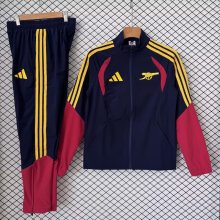 Arsenal  Windbreaker Sets With pants  White 1:1 Quality Soccer Jersey  26-27