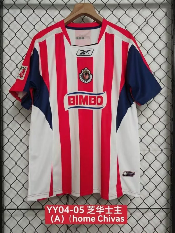 Retro Chivas Home 1:1 Quality Soccer Jersey 2004-2005