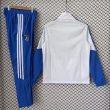 Real Madrid  Windbreaker Sets With pants  White 1:1 Quality Soccer Jersey  26-27