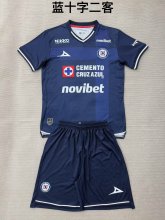 Cruz Azul Third  Away Kids  Fans 1:1 Quality Soccer Jersey 26-27