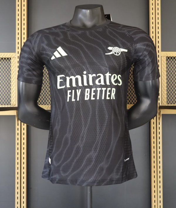 Arsenal Goalkeeper Player 1:1 Quality Soccer Jersey   26-27