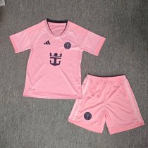 Inter Miami Home Kids Fans 1:1 Quality Soccer Jersey 27-28
