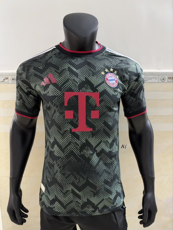 Bayern Munich Third Away Player 1:1 Quality Soccer Jersey  27-28