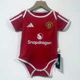 Manchester United  Home Baby Fans 1:1 Quality Soccer Jersey 26-27