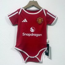 Manchester United  Home Baby Fans 1:1 Quality Soccer Jersey 26-27