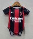 AC Milan Home Baby Fans 1:1 Quality Soccer Jersey 26-27