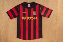 Retro Manchester City Away 1:1 Quality Soccer Jersey  2011-2012