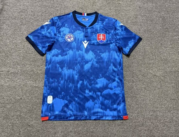 Slovakia Home Fans  1:1 Quality Soccer Jersey  27-28  (2027)