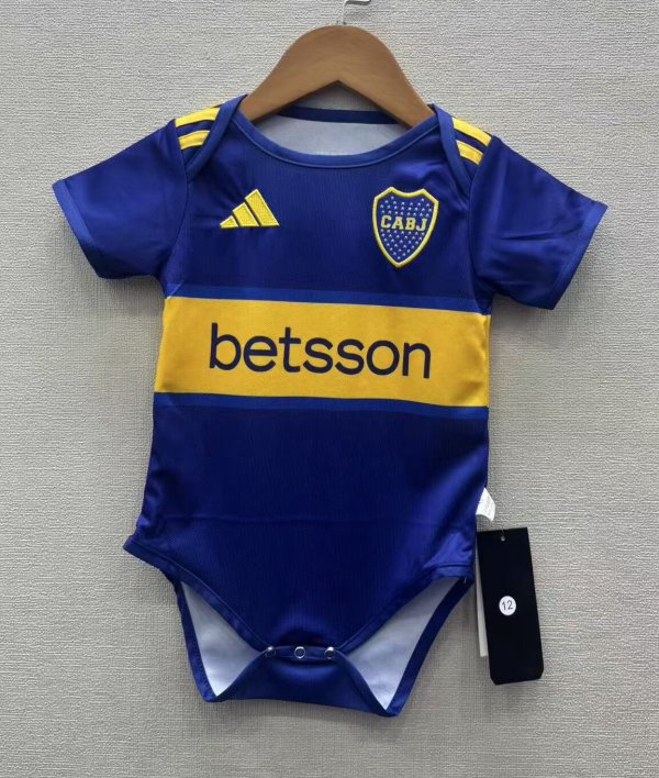 Boca Juniors Home  Baby 1:1 Quality Soccer Jersey  26-27