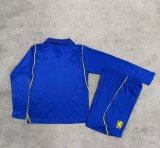 Chelsea Home Kids Long Sleeve   Fans 1:1 Quality Soccer Jersey  26-27