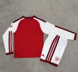 Arsenal Home Long Sleeve  KIds  Fans 1:1 Quality Soccer Jersey   26-27