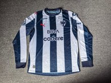 Monterrey Home   player Long Sleeve   1:1 Quality Soccer Jersey  26-27