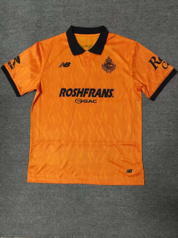 Toluca Away Player 1:1 Quality Soccer Jersey  26-27 6XL