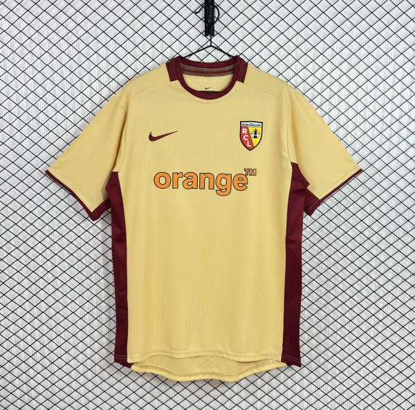 Retro RC Lens Home Fans 1:1 Quality Soccer Jersey 2002-2003