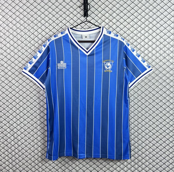 Retro Cardiff City  1:1 Quality Soccer Jersey 1985-1986