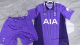 Tottenham Third  Away Kids Fans 1:1 Quality Soccer Jersey  26-27