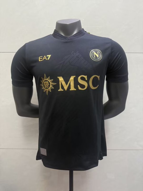 Napoli Third Away Champions League Edition Player 1:1 Quality Soccer Jersey 26-27