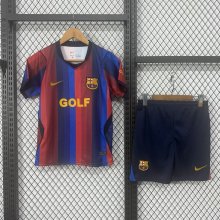 Barcelona Special  Edition Kids  Fans 1:1 Quality Soccer Jersey  26-27