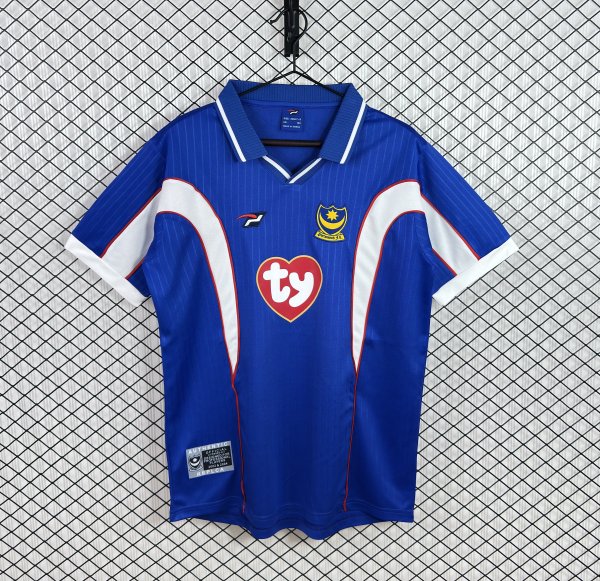 Portsmouth Home Fans  1:1 Quality Soccer Jersey 2002-2003
