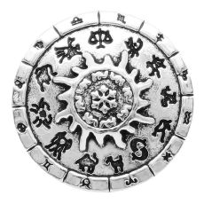 20MM sun snap Silver Plated KC6852 snaps jewelry