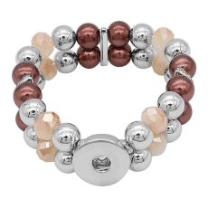 1 buttons With  Adjustable snap  bracelet fit snaps jewelry KC0850