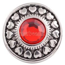 20MM snap Jul. birthstone red KC5039 interchangable snaps jewelry
