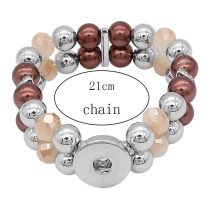 1 buttons With  Adjustable snap  bracelet fit snaps jewelry KC0850