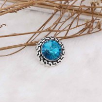 20MM snap Dec.birthstone blue KC6585 interchangable snaps jewelry