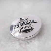 20MM love football snap  KB6815 snaps jewelry