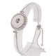 1 buttons snaps Adjustable metal Bracelets KC0706 fit snaps chunks