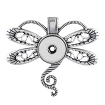Pendant of necklace without chain fit snaps style fit 18&20mm chunks jewelry